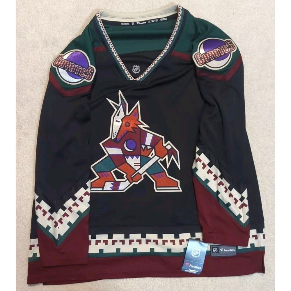 Arizona Coyotes Fanatics Breakaway Jersey Womens Size 4XL Kachina Logo New